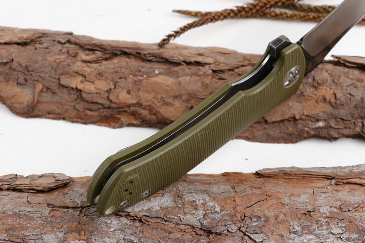 ZT0920 Zero Tolerance  two colors fast opening bearing folding knife UD405157